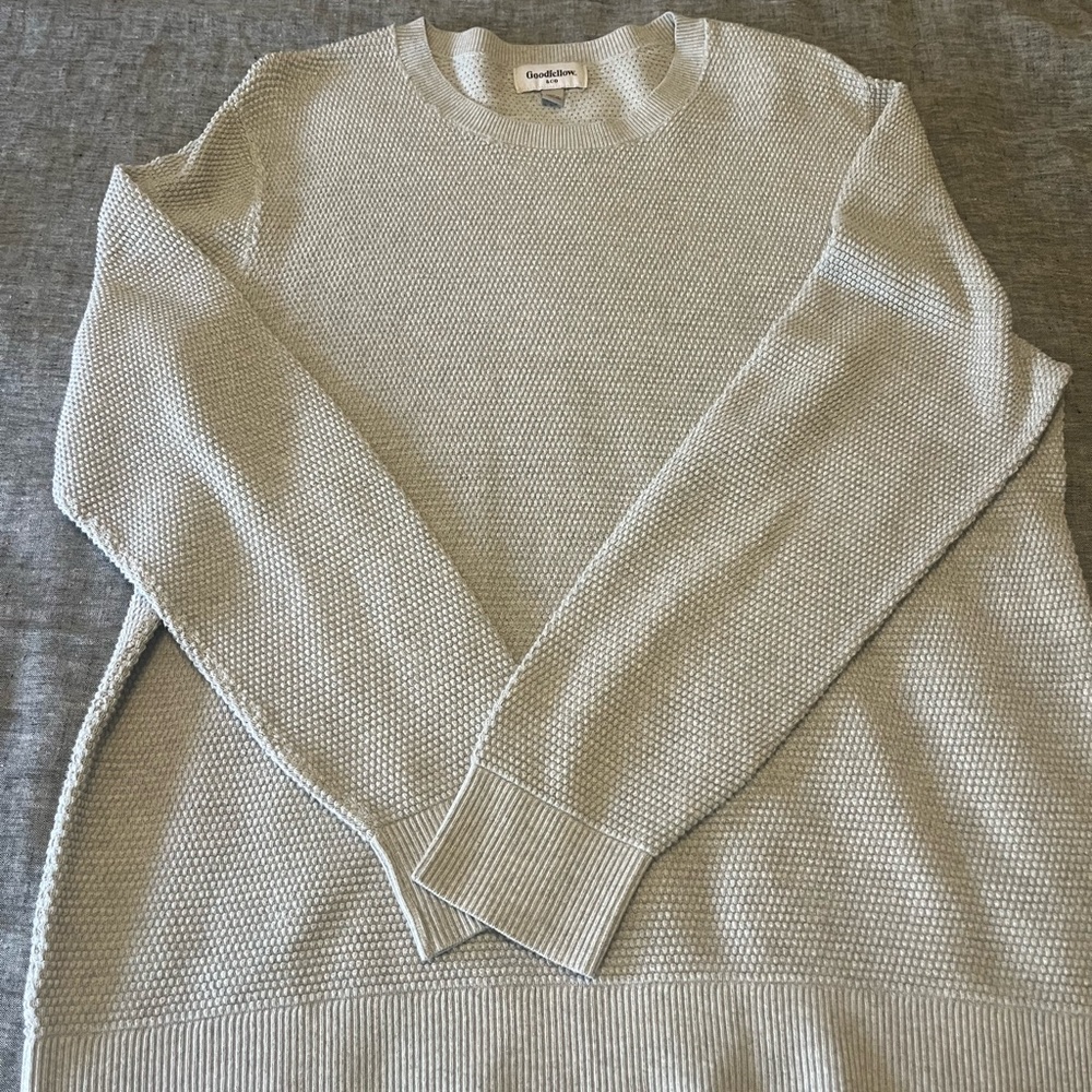 Goodfellow Grey XL sweater, men’s EUC